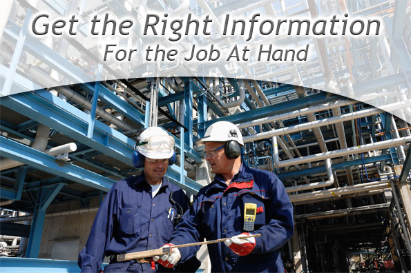 Get the right information for the job at hand